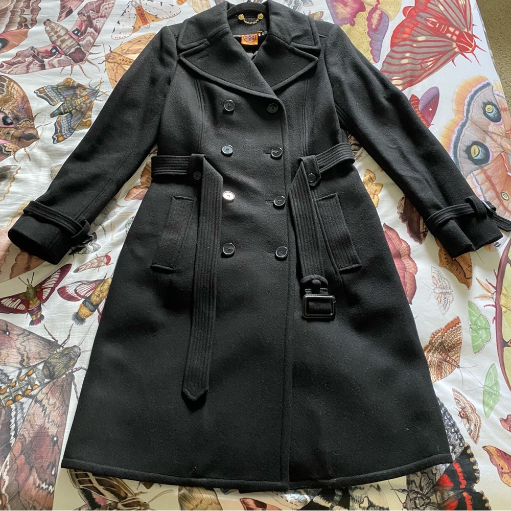 Tory Burch Wool Trench Coat